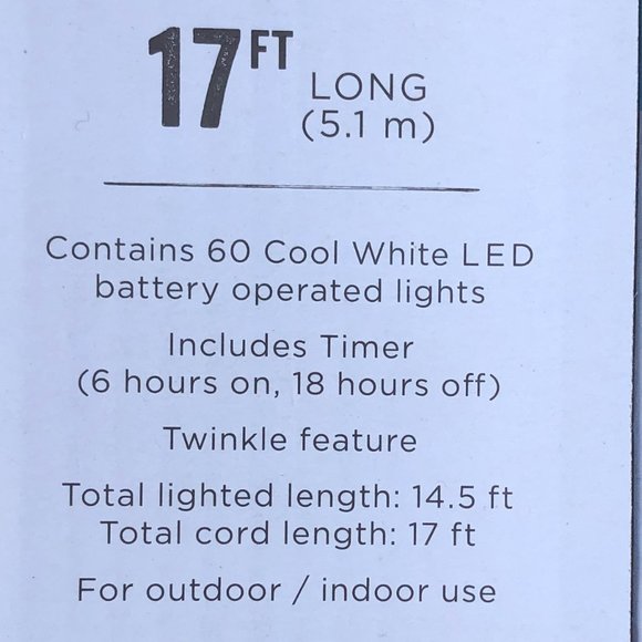 Twinkle String Lights - Bundle of 2 (NEW) - Picture 3 of 9